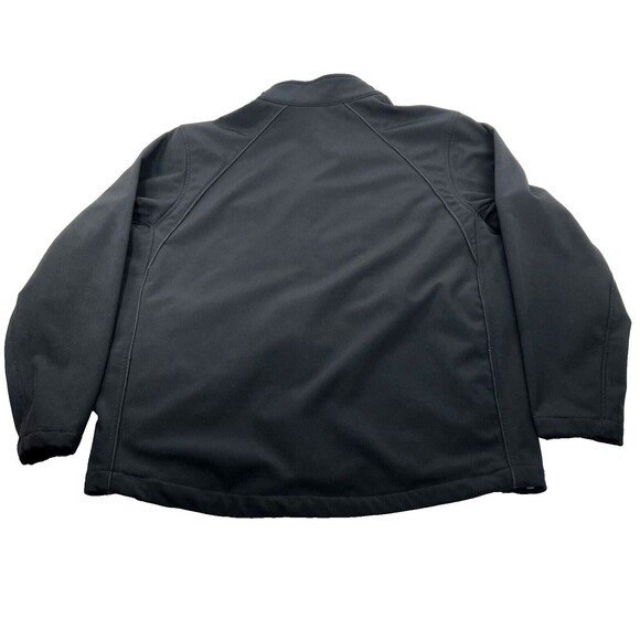 Ohio State Crable Jacket Vtg Fleece Lined Black L Mens Full Zip OSU Golf Heavywt - Picture 6 of 13